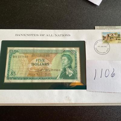 East Caribbean Banknote