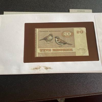 Denmark Banknote