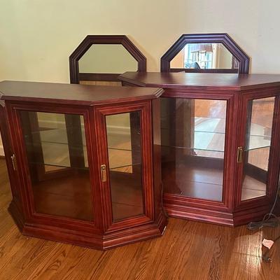 Display Cabinets (side tables)
