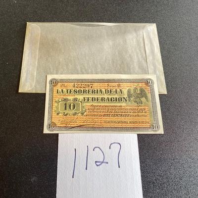 Mexican Revolutionary Banknote