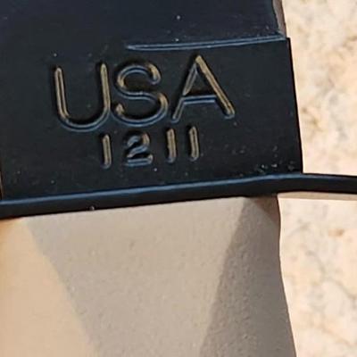 Ka-Bar Fighting Knife 1095 CRO-Van Carbon Steel Tan Handle 12" Fixed Blade 1211