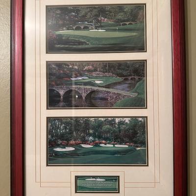 Framed Art (Golf, Religious)