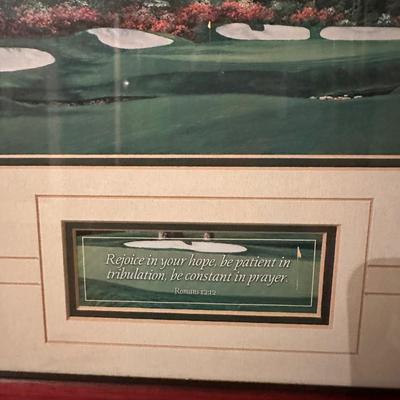 Framed Art (Golf, Religious)