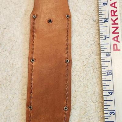 Ka-Bar KNIFE FIGHT/UTIL U.S. ARMY w/ Leather sheath