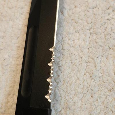 Full Size Black KA-BAR, Serrated Edge