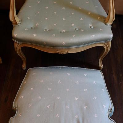 Pair of French Fauteuil Armchairs (See Description)