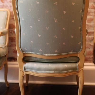 Pair of French Fauteuil Armchairs (See Description)