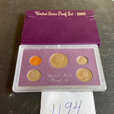 1985 US Proof Set