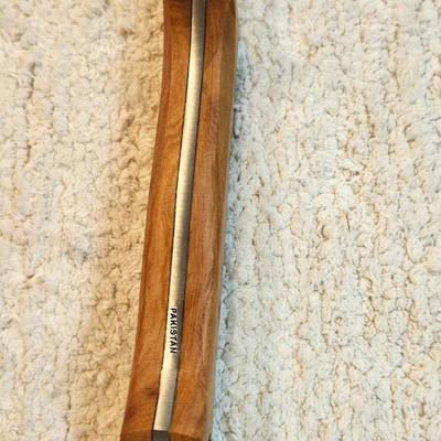 Guide Gear Survival Bushcraft Knife, Fixed Blade with Sheath, Carbon Steel, 4.5”