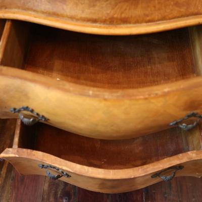 Pair Of Italian Inlay Parquet Commodes (See Description)