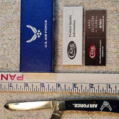 Case U.S. Air Force Trapper Knife 32400 With Box and paperwork