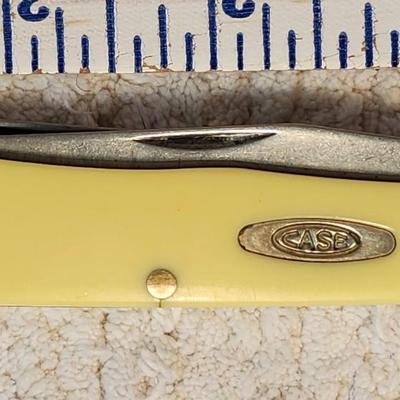 CASE YELLOW TRAPPER KNIFE #3254