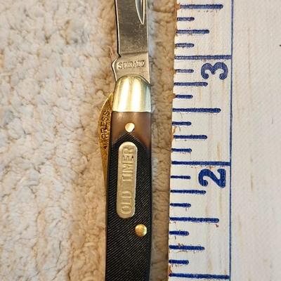 Knife Lot Two Buck, Old timer, Pakistan and Multi Tool knife