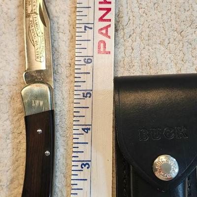 Buck 1964 50th Anniversary 110 Folding Hunter Lock Back Knife Made In USA