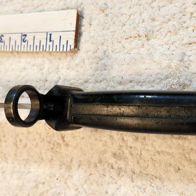 Two BAYONET WITH SCABBARD one Vintage Swiss F+ bayonet