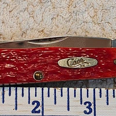 Case 6254 Knife USA Red Bone Trapper