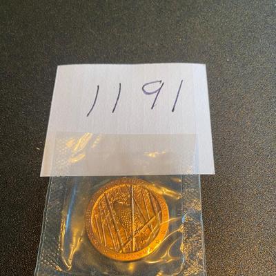 Vintage You are Not Forgotten Medallion