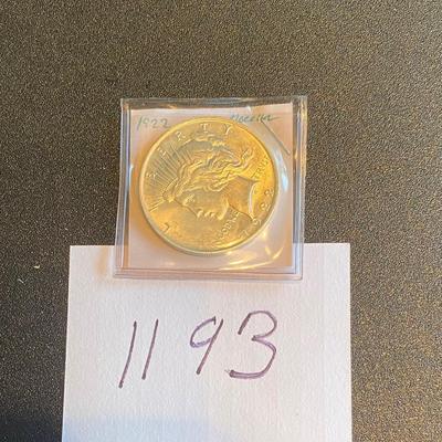 1922 Peace Dollar