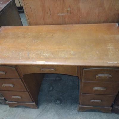 Vintage Maple Desk