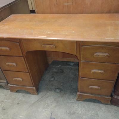 Vintage Maple Desk