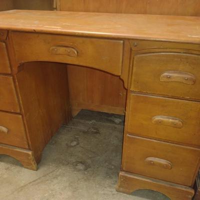 Vintage Maple Desk