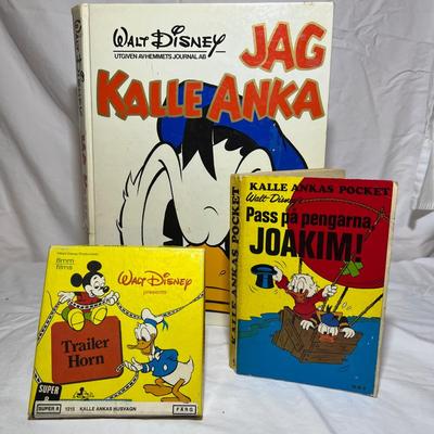 Donald Duck From the Seventies - Books & 8mm Film (P-RG)