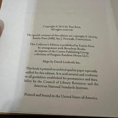 Signed First Edition Scott Turow & Other Leather-Bound Books (P-RG)