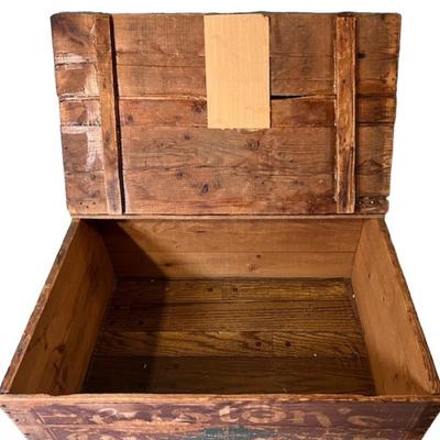 Antique Wood Crate