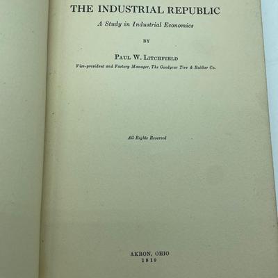 The Industrial Republic