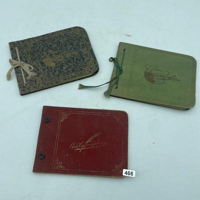 Autograph books