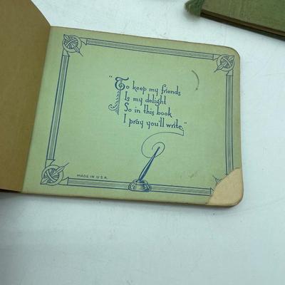 Autograph books