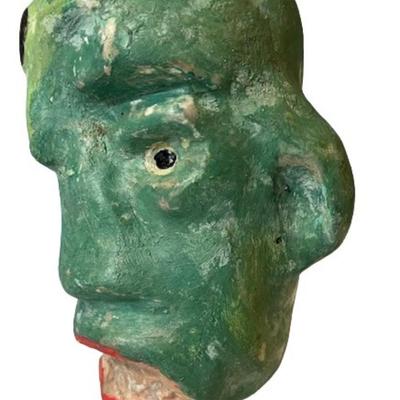 Folk Art Grotesque Bottle