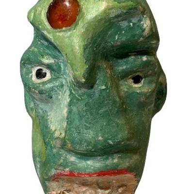Folk Art Grotesque Bottle