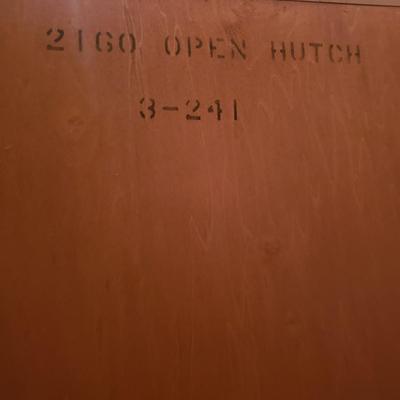 Two Piece Pleasant Valley Hardrock Maple Hutch by Cherokee (BS-KD)