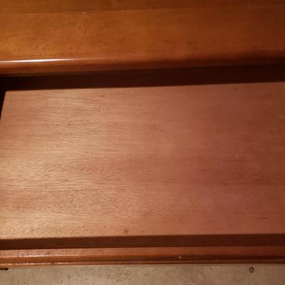 Two Piece Pleasant Valley Hardrock Maple Hutch by Cherokee (BS-KD)