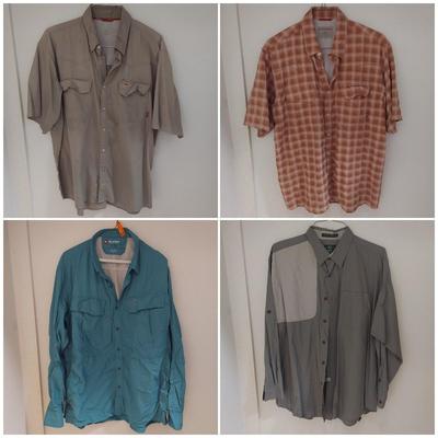 Mens Outdoor Wear Shirts XL by Simms and more (PC-BBL)