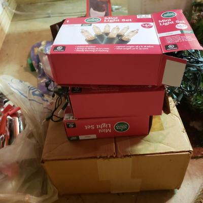 Christmas Tree NIB, Wreath, Lights and Gnomes (BS-KD)