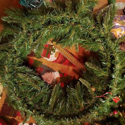 Christmas Tree NIB, Wreath, Lights and Gnomes (BS-KD)
