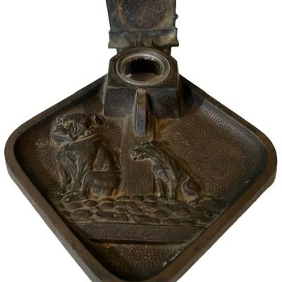 Antique "Judd" U.S. Post Office Inkwell
