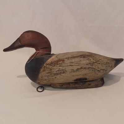 Antique Susquehanna Flats Canvasback Duck Decoy (PC-BBL)