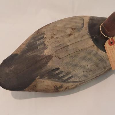 Antique Susquehanna Flats Canvasback Duck Decoy (PC-BBL)