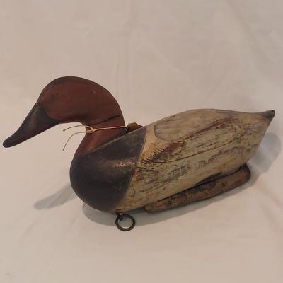 Antique Susquehanna Flats Canvasback Duck Decoy (PC-BBL)