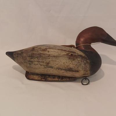 Antique Susquehanna Flats Canvasback Duck Decoy (PC-BBL)