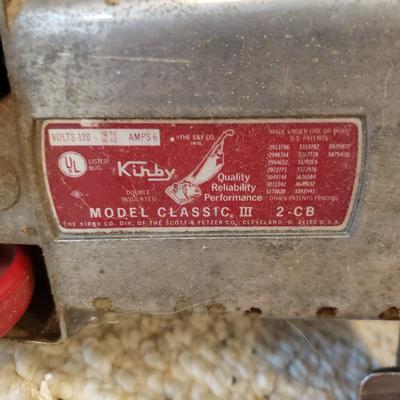 Kirby Classic III Rug Renovator Vacuum and Accessories (BD-KD)