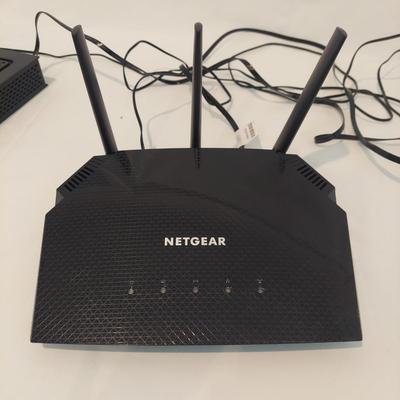 Netgear Router and Motorola Modem (PC-BBL)