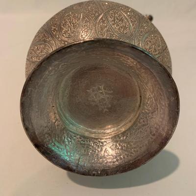 Ornate Silver Tea Set with Dragon & Snake Adornments (MB-HS)
