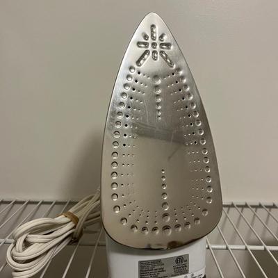 Black & Decker Iron, Wooden Hangers & Two Laundry Baskets (PC-MG)