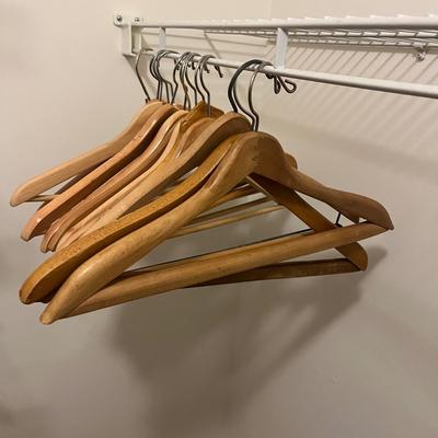 Black & Decker Iron, Wooden Hangers & Two Laundry Baskets (PC-MG)