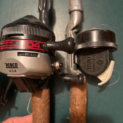 Vintage fishing rods