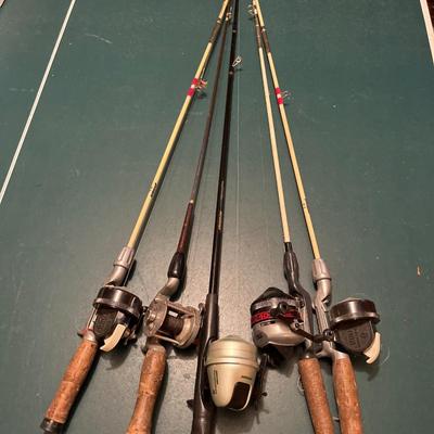 Vintage fishing rods